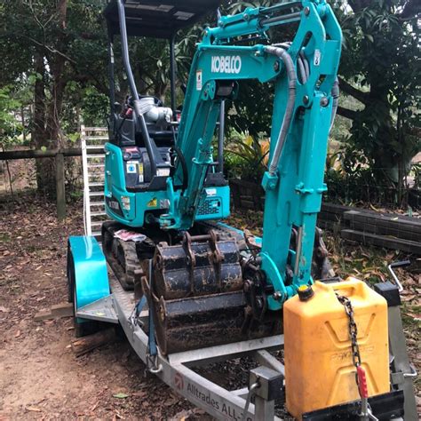 mini excavator hire thomastown|kobelco excavators for hire.